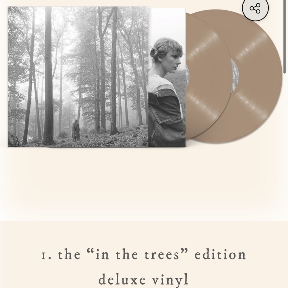 Taylor Swift Folklore Vinyl Special Edition